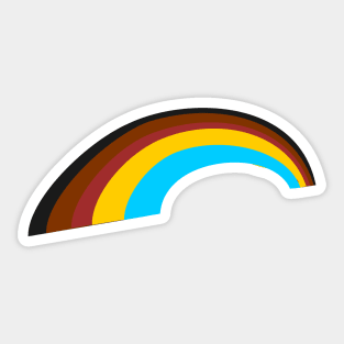 Polygender Rainbow Sticker